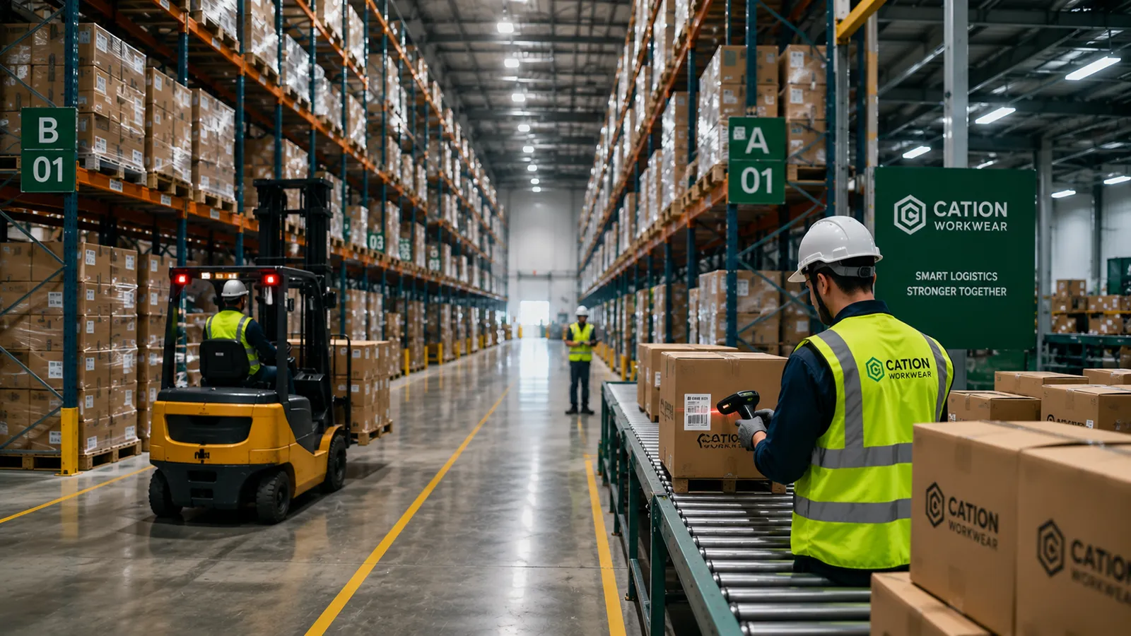 Modern warehouse infrastructure